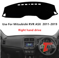Housse de tableau de bord de voiture Taijs Factory pour RVR ASX 2012 2013 2014, tapis de protection pour tableau de bord de voiture Mitsubishi RVR ASX 2011-2019
