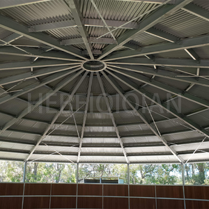 Hoge Sterkte Gegalvaniseerd Staal Automatische Paardenloper Voor Het Trainen Van Paardenloper Paardenuitrusting - Product Image 4