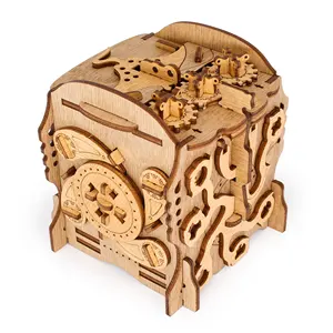 Hot Selling IQ Brain Teaser 3D Puzzles Cluebox - Escape Room In A Box. Captain's Nemo Nautilus