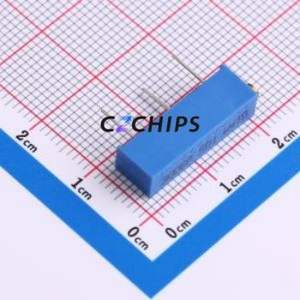 ตัวต้านทาน/โพเทนชิโอมิเตอร์แบบปรับได้สำหรับ3006P-1-501ผ่านชิ้นส่วนรู (THT)-3P, ตัวต้านทาน19.3x4.9มม. 500Ohm 10% 750mW 250ppm/℃ - Product Image 1