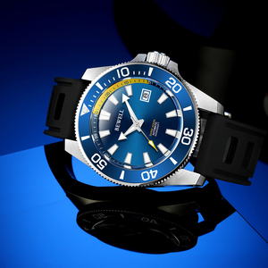 นาฬิกาดำน้ำสำหรับผู้ชาย Aquaman Professional 500 ขนาด 45 มม. ทำจากสแตนเลสสตีล - Product Image 5