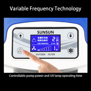 กรองนอกตู้ปลา <span class=keywords><strong>SUNSUN</strong></span> HW-3000 แบบปรับความถี่ได้ พร้อมไฟ UV - Product Image 6