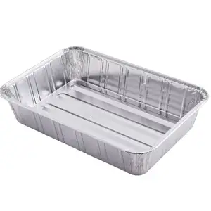 Disposable Aluminum Foil High Quality Food Grade Aluminum Foil BBQ Grill Tray 13in 15in Disposable Eco-friendly