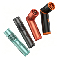 Ventilateur personnel portatif Hebron Summer, électrique, rechargeable par USB, mini, pliable, en plastique, turbo, quatre vitesses, pour la maison