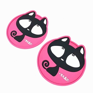 Wholesale Promotion Custom Logo Silicone Non-Slip Coffee Cup Beverage Sublimation Rubber <b>Beer</b> Coasters - Product Image 3