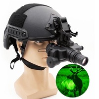 MHNV Head Mounted Gen2+ Kinerja Tinggi FOM1400 Infrared PVS-7 Housing Euro Gen3 Hands-Free PVS7 Kacamata Penglihatan Malam