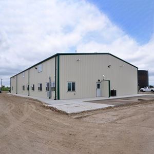 Edificio Pequeño de Estructura de Acero, Fábrica Prefabricada, Almacén, Casa de Campo, Construcción Metálica para Almacenamiento - Product Image 1