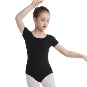 <span class=keywords><strong>Justaucorps</strong></span> de danse extensible pour filles, vêtements de performance à manches courtes, <span class=keywords><strong>justaucorps</strong></span> de danse de ballet de gymnastique personnalisé - Product Image 2