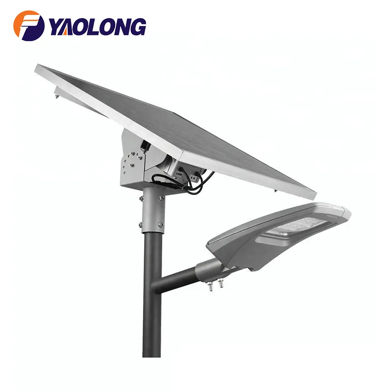 Yaolong 20W 30W 40W Waterdichte IP66 Geïntegreerd Alles In Een Led Zonne-straat Licht Prijs Led Armatuur