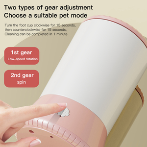 Alta calidad Usb recargable desmontable portátil de bajo ruido inteligente limpieza de un clic <span class=keywords><strong>taza</strong></span> de lavado eléctrica para mascotas para perros grandes - Product Image 6