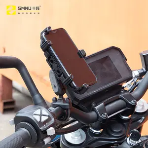 Popüler kendini anti-hırsızlık kablosuz motosiklet motosiklet telefon tutucu evrensel telefon dağı tutucu motosiklet