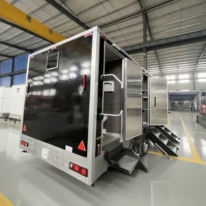 Toilettes mobiles <span class=keywords><strong>de</strong></span> luxe <span class=keywords><strong>de</strong></span> haute qualité à 3 cabines, design moderne, panneau sandwich portable, toilettes mobiles <span class=keywords><strong>de</strong></span> luxe pour l'extérieur - Product Image 3