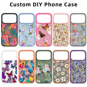 Funda Magnética Translúcida Mate para Teléfono Móvil, Personalizada con Colores Impresos en <span class=keywords><strong>TPU</strong></span> y PC, para iPhone 17 Pro Max, Resistente a Impactos, de Lujo - Product Image 1