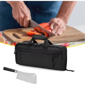Muestra Gratuita, Bolsa de Almacenamiento Portátil para Cuchillos de Chef, Estilo Chino y Occidental, Bolsa de Lona para Cuchillos de Cocina - Product Image 4