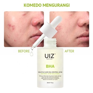 Suero BHA antiacné personalizado de fábrica para el cuidado de la piel <span class=keywords><strong>facial</strong></span>, tratamiento de manchas de acné, reparación, reducción de poros, Control de aceite, sueros faciales de ácido salicílico - Product Image 2