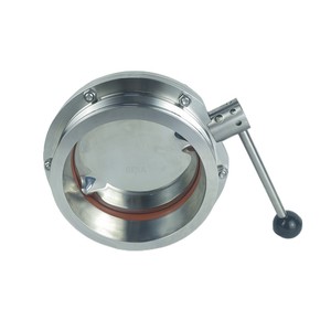 ISO elektrikli vakum kelebek vana yüksek vakum helyum muayene 304 paslanmaz çelik kaynak fabrika destek özelleştirme - Product Image 5