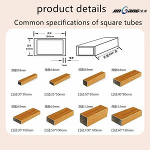 Hete Verkoop Aluminium Rechthoekige Buis Vierkante Buis Ronde Pijp Met Oppervlaktebehandeling Buigen Lassen Snijden Verwerking Diensten - Product Image 3