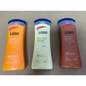 Lotion corporelle parfumée à la rose, hydratante de nuit, 400 ml, crème corporelle à la glutamine et à la niacinamide - Product Image 1