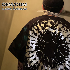 Wholesale Luxury Printed Silver T-<b>shirt</b> Custom Metallic Silver Cotton <b>Mens</b> Fashion T-<b>Shirt</b> - Product Image 2