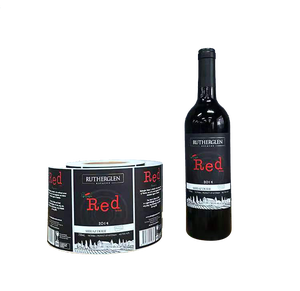 Texture <span class=keywords><strong>de</strong></span> marquage à chaud d'étiquette <span class=keywords><strong>de</strong></span> <span class=keywords><strong>vin</strong></span> d'estampage <span class=keywords><strong>de</strong></span> feuille d'or <span class=keywords><strong>personnalisée</strong></span> pour des bouteilles pour le <span class=keywords><strong>vin</strong></span> bière et boissons d'énergie - Product Image 1