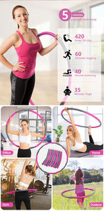 Aro de Peso 2024, Aros de <span class=keywords><strong>Hula</strong></span> <span class=keywords><strong>Hula</strong></span> al por Mayor, Equipo de Gimnasio para Adultos, Tenue De Sport Femme, Aros de <span class=keywords><strong>Hula</strong></span> <span class=keywords><strong>Hula</strong></span> de Fitness, Reifen para Adultos - Product Image 4