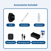 Reloj Inteligente para Personas Mayores con GPS, Detección de Caídas, Geo-Cerca, Monitoreo de Frecuencia Cardíaca, 4G, SOS, Reloj Inteligente para Personas Mayores con Batería de Larga Duración
