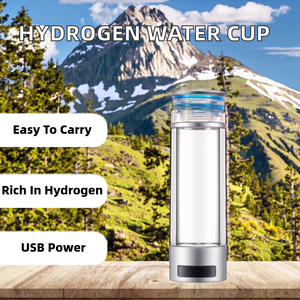 Botella de Agua Portátil Recargable por USB con Tecnología Nano de Hidrógeno, 9000ppb, 350ml, para Uso en Exteriores, Automóvil y Hogar - Product Image 2