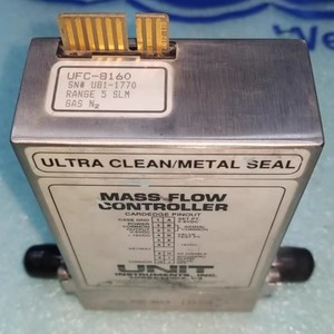 Controlador de Flujo de Masa UFC-8160 5 SLM para Gas N2 Ultra Limpio con Sello Metálico - Product Image 1