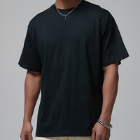 Nouveau T-shirt Oversize Homme 100% Coton Manches Courtes Ample Uni Basique Streetwear – Impression de Logo Personnalisé Prise en Charge