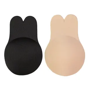 Women Breast Stickers Chest Paste Invisible Cover The Chest Paste Bra Covers Adhesive Silicone