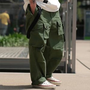 กางเกงช่างผู้ชายแฟชั่นขายส่งจากโรงงาน มีกระเป๋าหลายช่อง พร้อมสายเอี๊ยม - Product Image 4