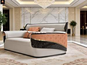 Juego de Sofás de Cuero Genuino Moderno y Acogedor de Lujo, Impermeable, con Comodidad Suave y Tamaño Personalizable para Sala de Estar - Product Image 6