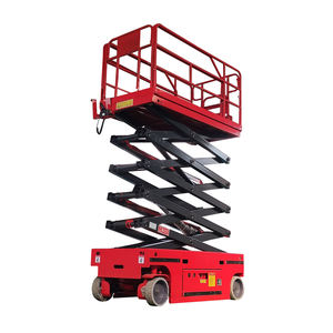 Elevador de tijera móvil Hightop, elevador eléctrico hidráulico, plataforma de trabajo de andamio, elevador de tijera fijo - Product Image 3