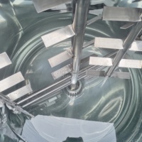 Réservoir de mélange de détergent liquide personnalisé Machine de fabrication de shampoing Mélangeur de savon Homogénéisateur Émulsifiant Ligne de production de mélange