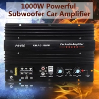 Carte mère d'amplificateur de subwoofer de voiture ZYSY PA-80D 10 pouces 12, V1.0, carte audio haute puissance 1000W