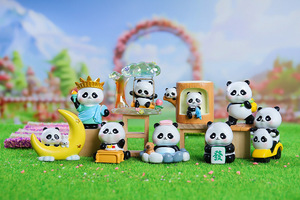 Hua Hua de speelse panda blind box-harsfiguren vol schattige knuffels - Product Image 2