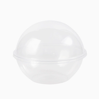 Boîte à gâteau mousse portable, ronde et transparente en PET, pour snacks et pâtisseries, idéale pour les cadeaux de Noël – Le best-seller du moment !