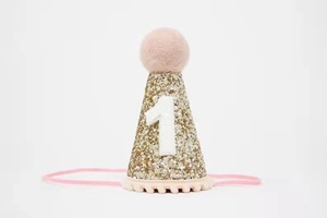 Nouvelle Couronne d'Anniversaire Personnalisée Piovan pour Bébé Fille de <span class=keywords><strong>1</strong></span> <span class=keywords><strong>An</strong></span>, Chapeau en <span class=keywords><strong>Feutre</strong></span> de Polyester Jetable Écologique, Fournitures de Fête - Product Image 4