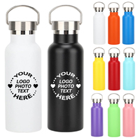 Thermos à double paroi en acier inoxydable avec affichage de la température, grande capacité, portable, chaud/froid, adapté aux activités de plein air et aux affaires