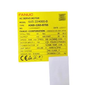 ชิ้นส่วนมอเตอร์ระบบอัตโนมัติอุตสาหกรรม A06B-2265-B705 - Product Image 3