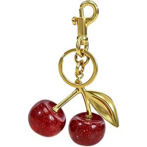Cherry Keychain Bag Charms Purse Charms for Handbags Keychains for Women,car Key Chain,Unique Valentine's Day Gift - Product Image 1