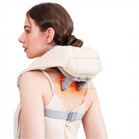 Premium Elektrisches Nacken- und Schultermassagegerät mit Wärme- und Infrarot-Physiotherapie zur Tiefengewebs-Schmerzlinderung