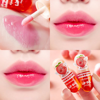 Huile à lèvres et brillant à lèvres personnalisés OEM/ODM Kiss Beauty, enrichis en vitamine C, hydratants, nourrissants et changeant de couleur, pour la vente en gros