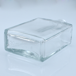 Flacons compte-gouttes en verre rectangulaires clairs rectangulaires carrés noirs mats de 30ml <span class=keywords><strong>pour</strong></span> huile essentielle cosmétique Vente en gros du marché américain - Product Image 5