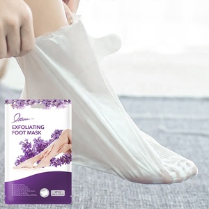 <span class=keywords><strong>Masque</strong></span> <span class=keywords><strong>exfoliant</strong></span> pour les pieds à la lavande, bio, 40g, marque privée, prix de gros, élimine les peaux mortes - Product Image 3