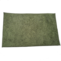 Tapis de sol en chenille douce antidérapante en mousse à mémoire de forme pour la maison, la porte, la salle de bain, le pique-nique et le camping