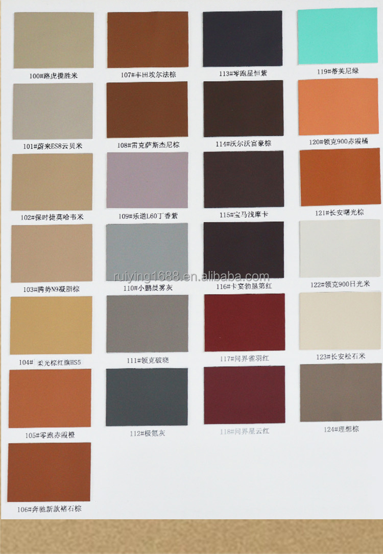 Color 5: Observación sobre el código de color