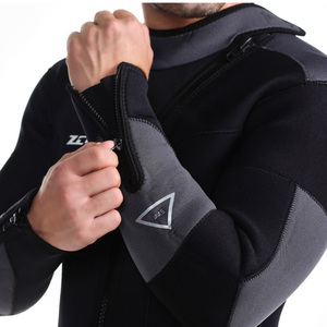 5 Mm Hommes Néoprène Vêtements Avec Capuche Costume Ja Met Muta Natation Chausson De Plongée Premium Combinaison - Product Image 3