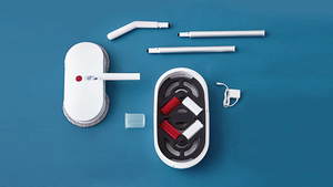 BOOMJOY Serpillères électriques <span class=keywords><strong>sans</strong></span> <span class=keywords><strong>fil</strong></span> à nettoyage automatique avec seau, brosse rotative électrique pour le nettoyage des sols - Product Image 3