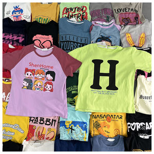 Lote de Ropa de Verano, Excedentes, Saldos, Camisetas de Marca para Hombre, Envío Cancelado, Camisetas de Algodón Premium al por Mayor - Product Image 3